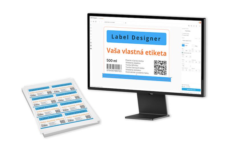 Navrhnite si vlastné etikety!