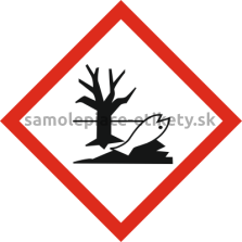 Etikety GHS 09 (CLP) 150x150 mm Látky nebezpečné pre životné prostredie