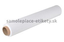 Biela fixačná stretch fólia 500 mm / 23 µm / 1,8 kg biela, dutinka 240 g, návin 150 m