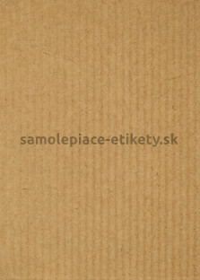 Etikety PRINT 35x45 mm (100xA4) - hnedý prúžkovaný papier