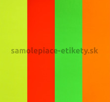 Etikety PRINT elipsa 45x25 mm farebné signálne (100xA4)