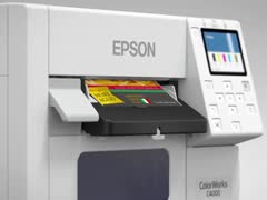 Farebná tlačiareň etikiet a štítkov EPSON ColorWorks C4000e (BK) - odrezávač, lesklý atrament