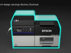 Farebná tlačiareň etikiet a štítkov EPSON ColorWorks C8000e (MK) - odrezávač, matný atrament