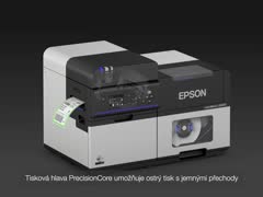 Farebná tlačiareň etikiet a štítkov EPSON ColorWorks C8000e (MK) - odrezávač, matný atrament